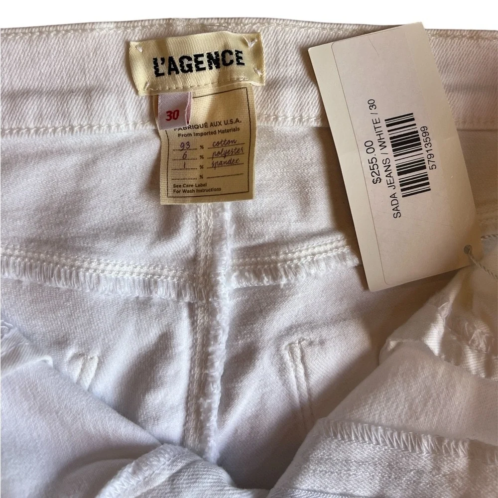 NWT L’Agence Sada Cropped Jeans - Picture 7 of 7